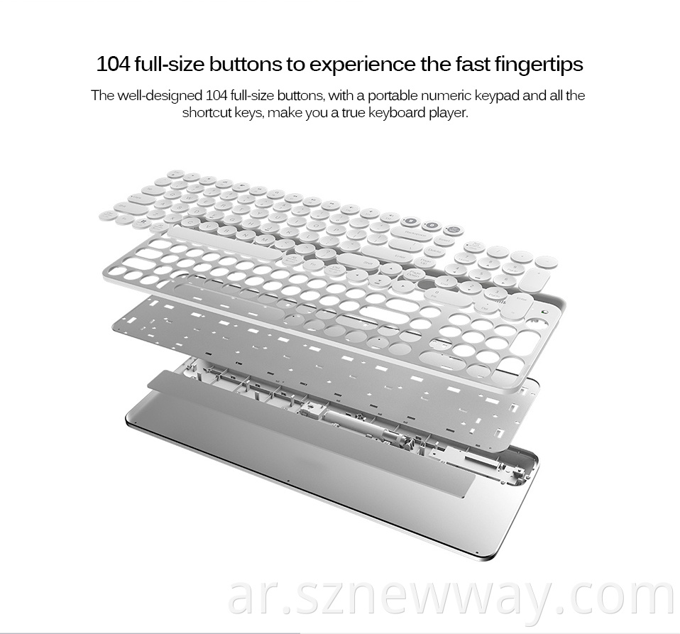 Miiiw Keyboard 104 Keys